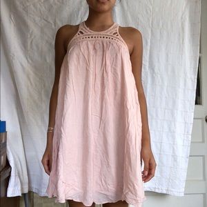Pink Boho Dress